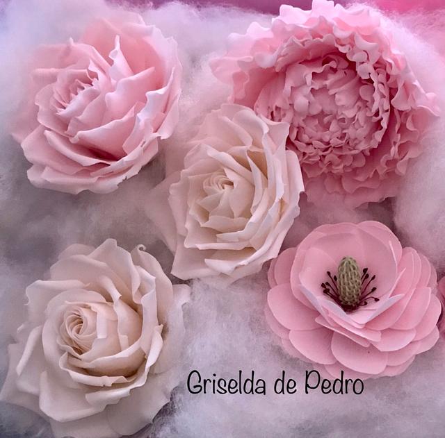 Flores comestibles ? - Decorated Cake by Griselda de - CakesDecor