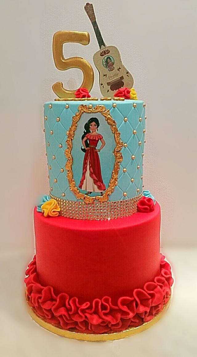 Elena of Avalor cake