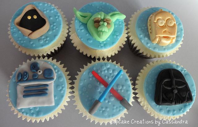 Star Wars theme Cupcakes - Cake by Cupcakecreations - CakesDecor