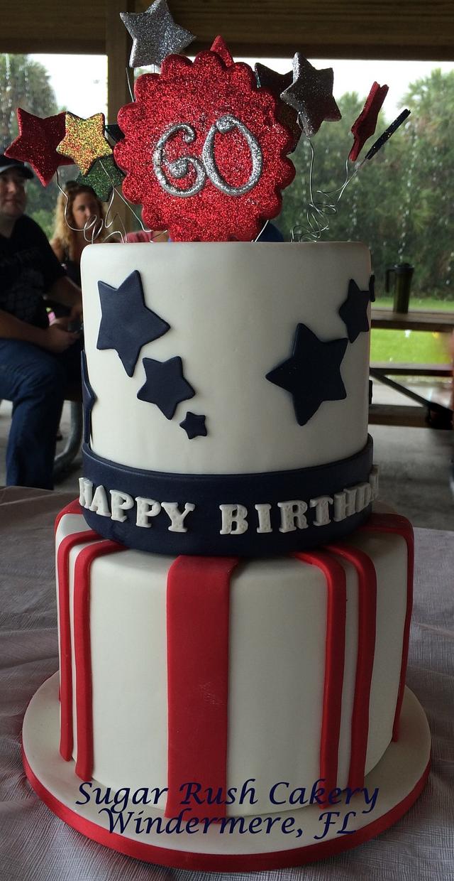 4th of July Birthday Cake - Cake by FLSugarRush - CakesDecor