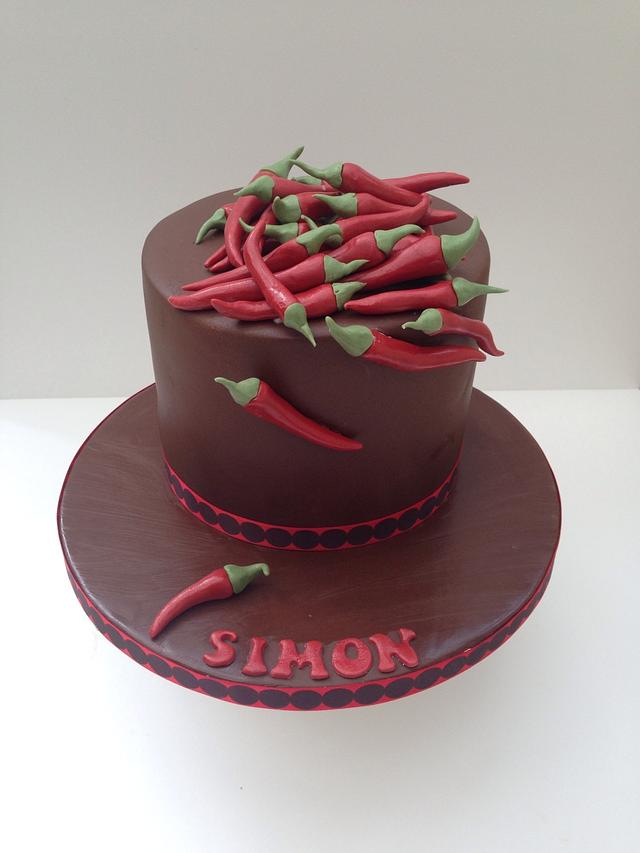 Recipe || Chocolate Chilli Cinnamon Celebration Cake - Wooden Window Sills