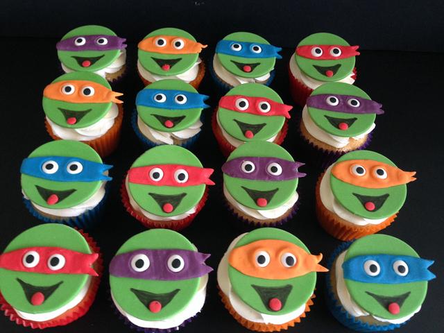 TMNT Cupcakes - Decorated Cake by Jackie - The Cupcake - CakesDecor