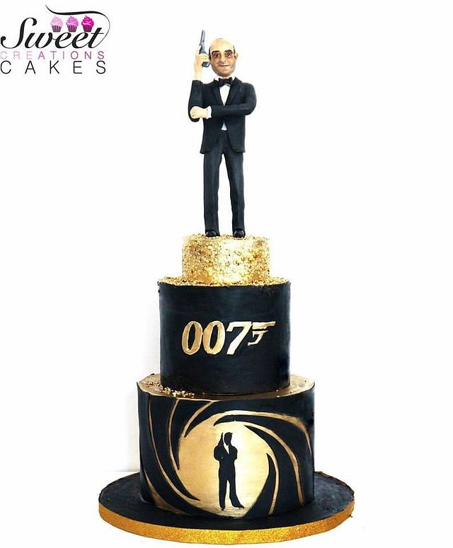 James Bond 007 cake
