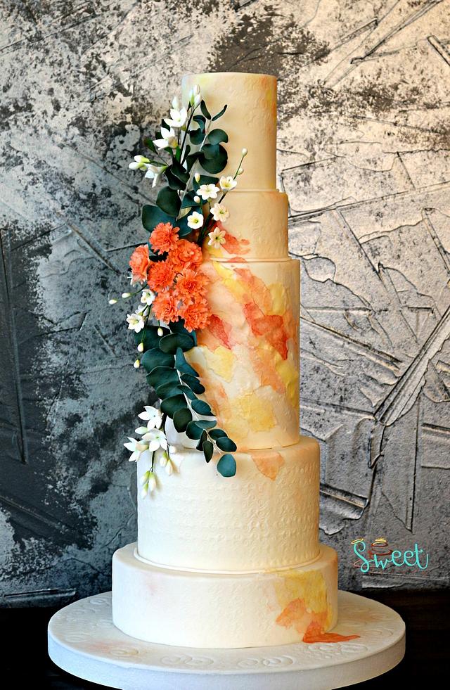 Eucalyptus Decorated Cake by Sweet Heaven Cakes CakesDecor