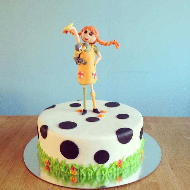 Pippi Longstocking - Decorated Cake by Simone van der - CakesDecor