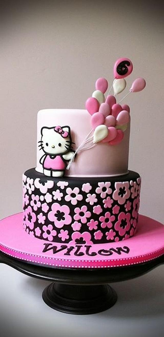Hello Kitty Birthday - Decorated Cake by Dream Cakes by - CakesDecor