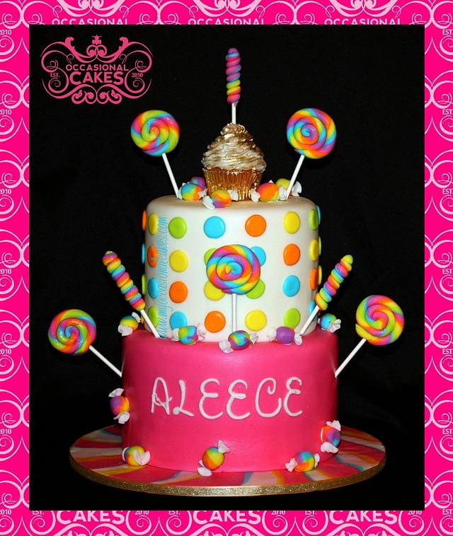 sugar rush Decorated Cake by Occasional Cakes CakesDecor