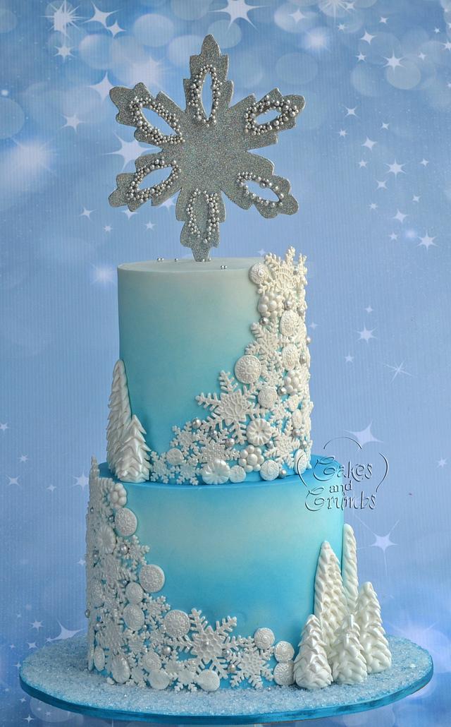 Frozen Cake!! - Cake by Hima bindu - CakesDecor