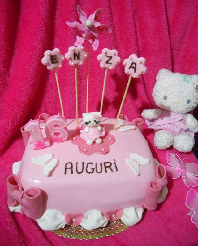 cake hello kitty - Decorated Cake by Littlesweety cake - CakesDecor