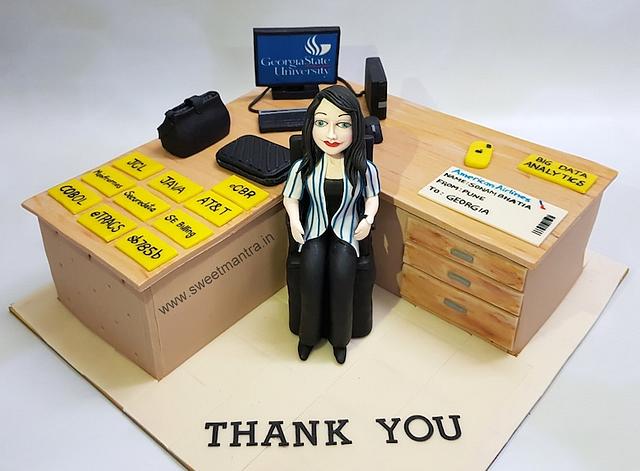 Behind the scenes at Cakes by Happy Eatery: Office Retirement | Retirement  cakes, Cake, Farewell cake