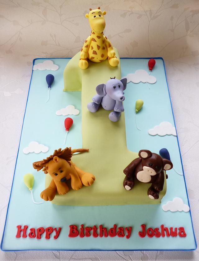 Safari 1 cake by The Cake Lady (Tracy) CakesDecor