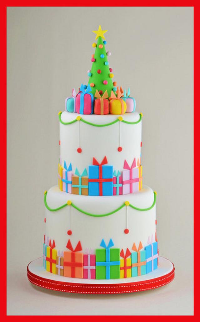 Christmas Parcel Cake