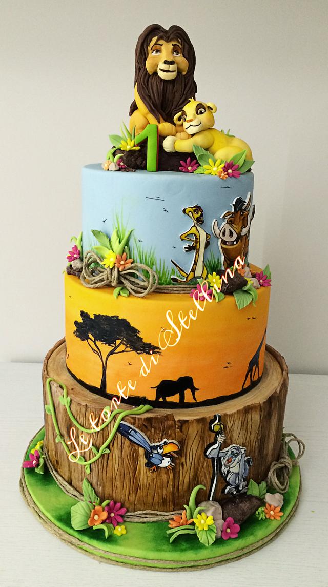 The Lion King Cake By Graziastellina Cakesdecor