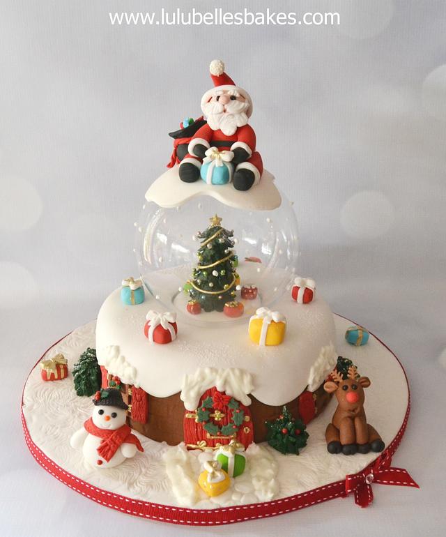 snow-globe-cake-twitter — The Redhead Baker