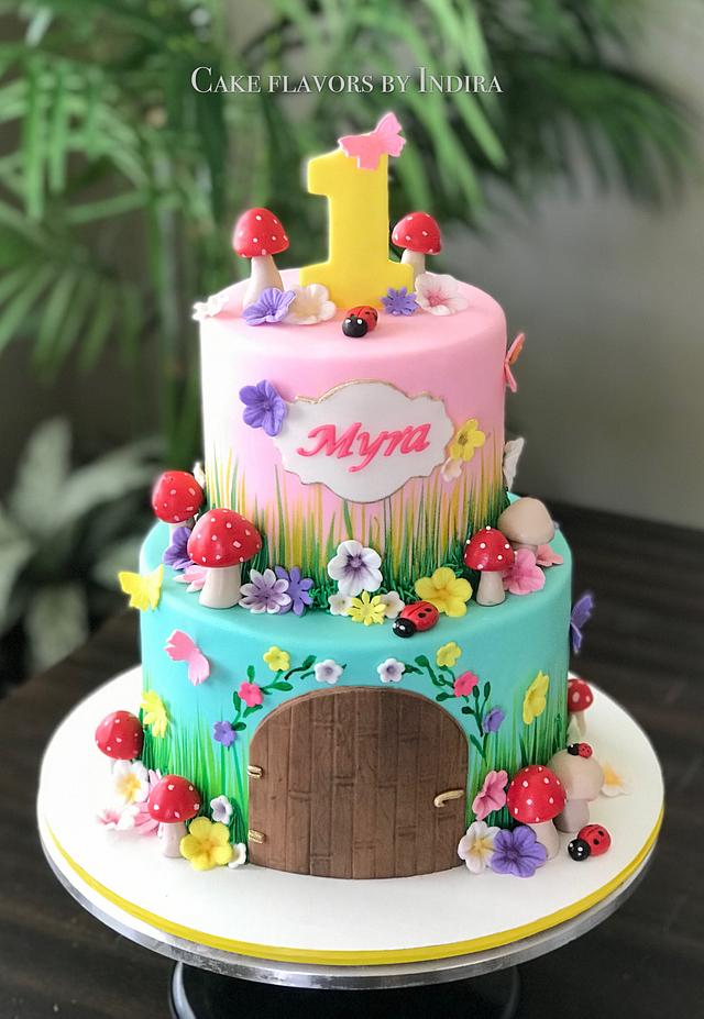 First birthday cake - Cake by Inds - CakesDecor