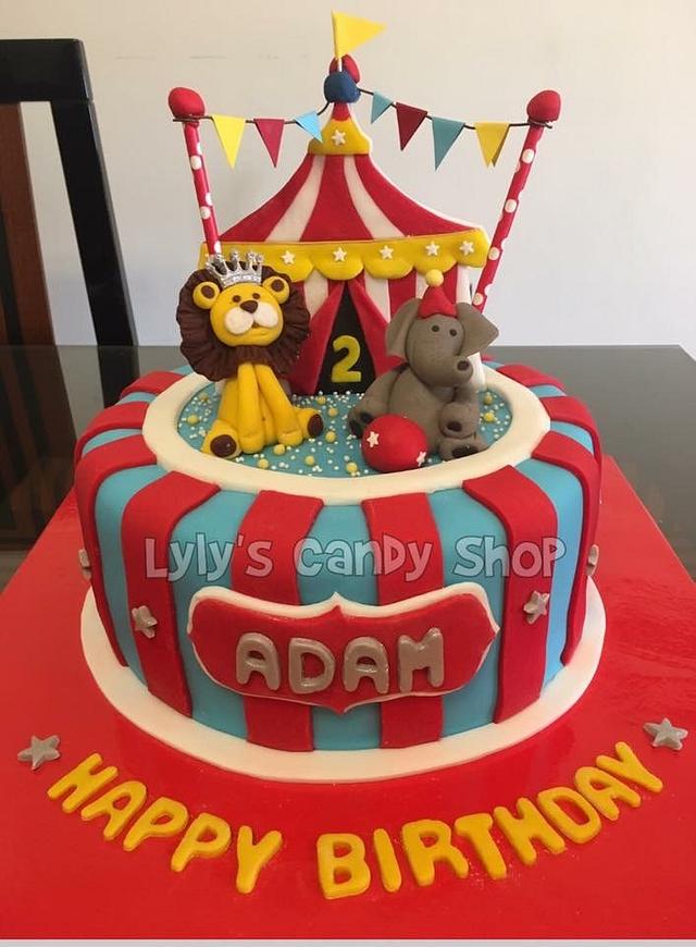 Circus Cake Decorated Cake By Maaly CakesDecor   Pge9qtsndjjtproeyspu 