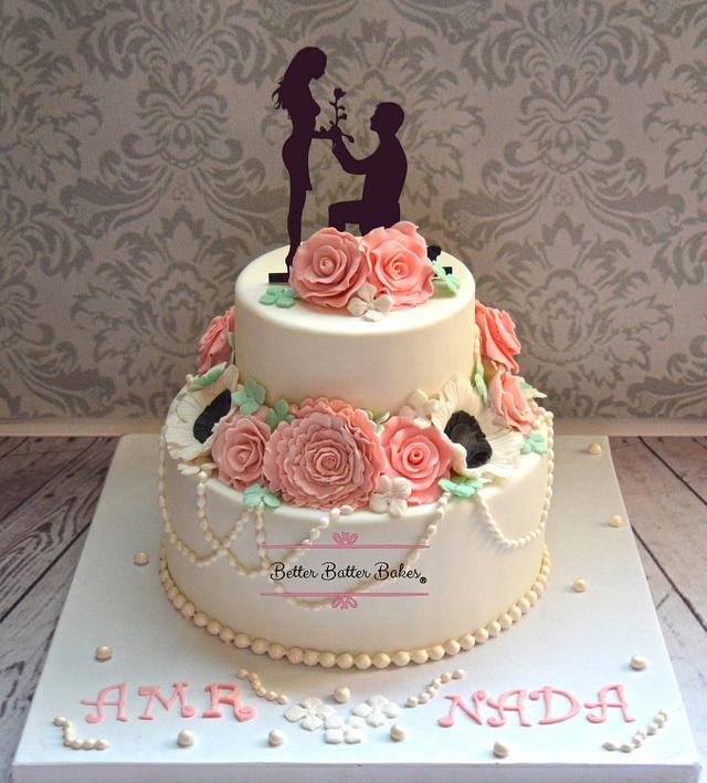 Red Velvet Cake Valentines Day Engagement Stock Photo 1008262297 |  Shutterstock