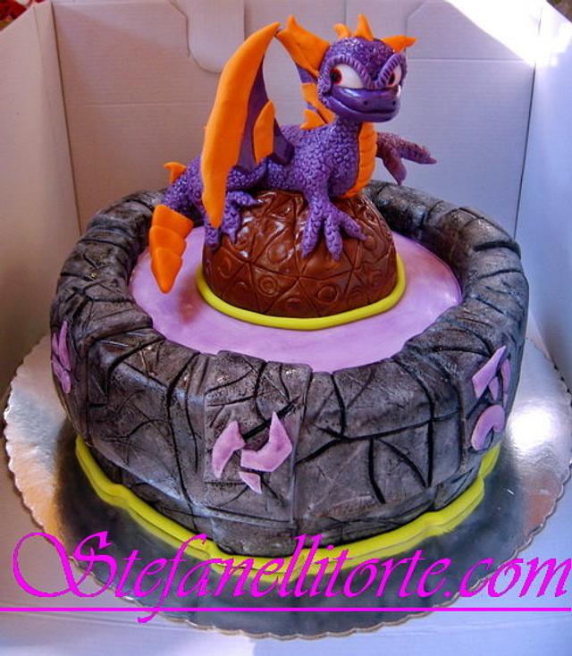 SPYRO SKYLANDER CAKE Cake By Stefanelli Torte CakesDecor