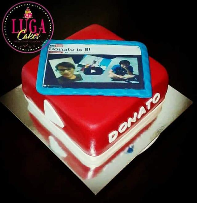 Youtube Tablet Cake Cake By Luga Cakes Cakesdecor