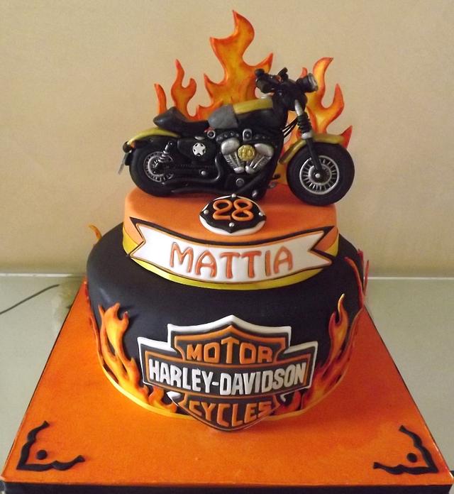 Harley Davidson Cake Cake by Lovely Cakes Simona