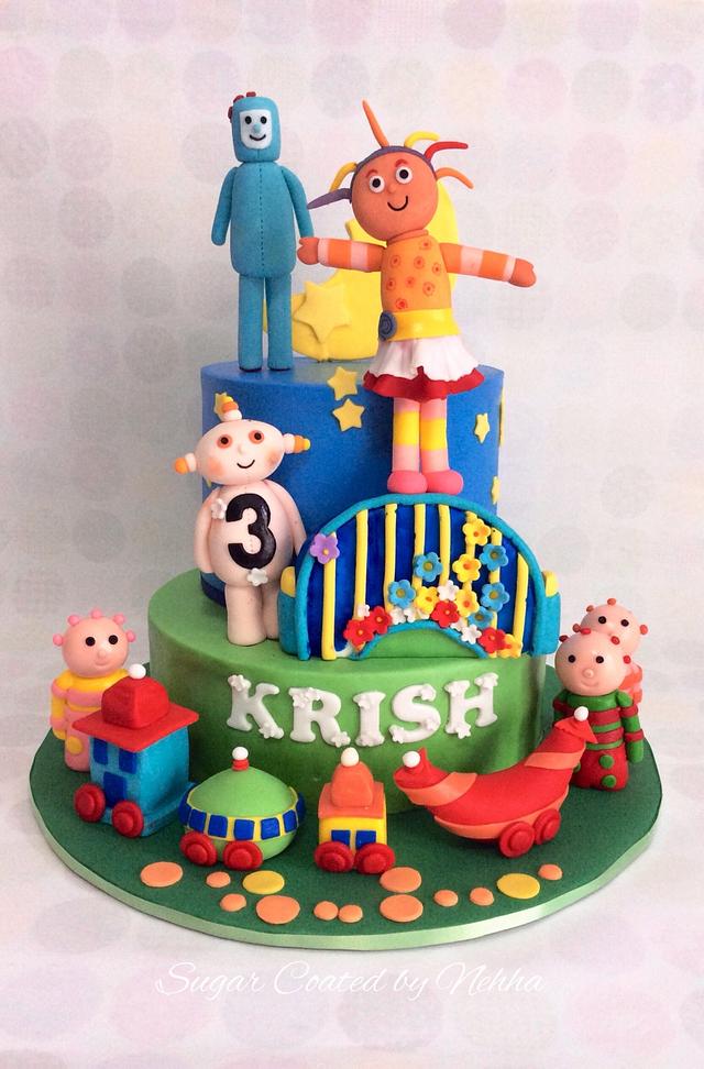 In the night garden! - Decorated Cake by Sugar coated by - CakesDecor