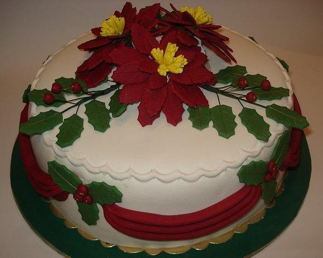 christmas cake - Decorated Cake by Sveta - CakesDecor