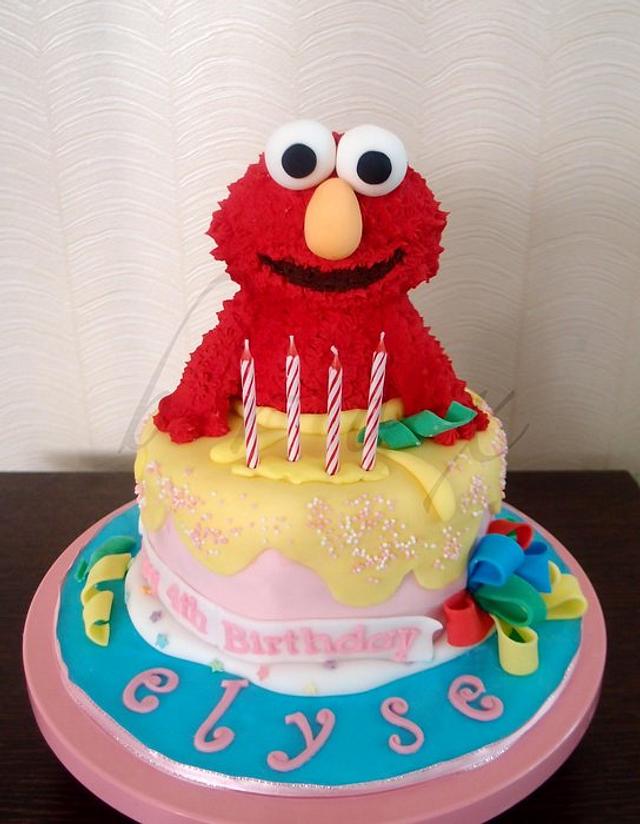 Elmo cake