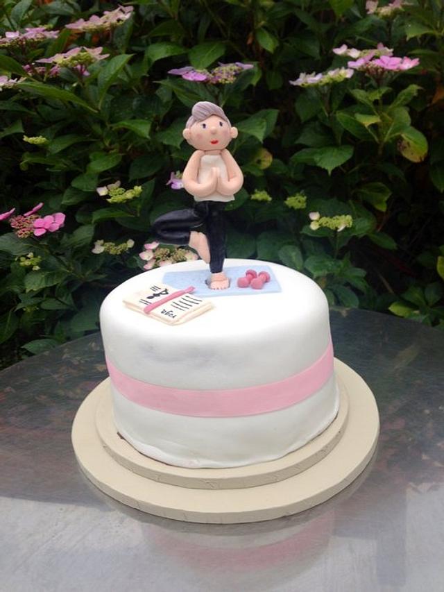 Yoga Cake Decorated Cake By Morleysmorishcakes Cakesdecor 4566