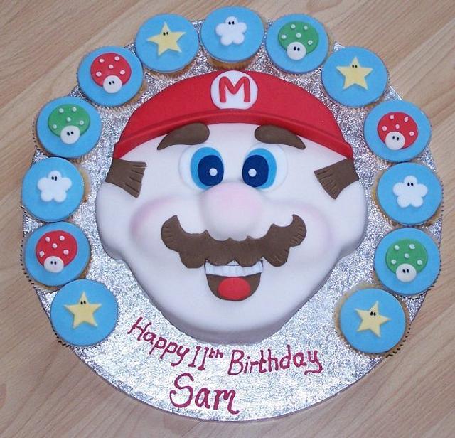 It's Mario!! - Cake by Sandra's cakes - CakesDecor
