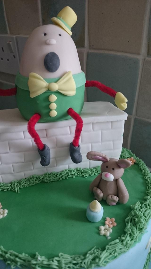 Humpty Dumpty themed cake #cake #cakes #birthdaycake #cakedecorating  #chocolate #food #dessert #cakesofinstagram #birthday #instafood #ca... |  Instagram