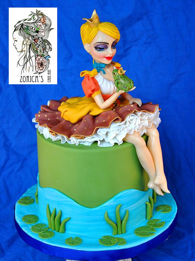 The Frog Prince - Decorated Cake By Hajnalka Mayor - Cakesdecor