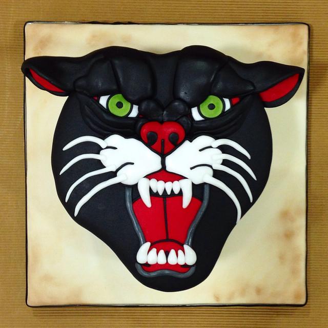 Traditional Panther cake 