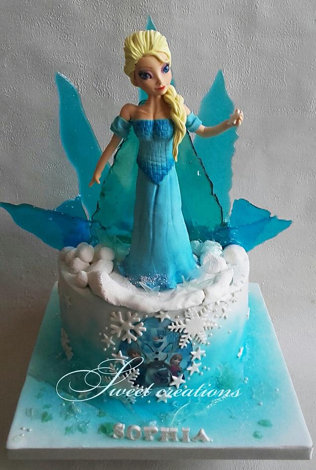 Frozen Cake - Decorated Cake By Ania - Sweet Creations By - Cakesdecor