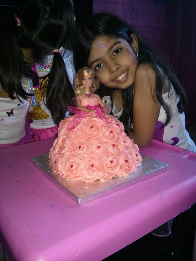 My Daughters Barbie Princess Cake Decorated Cake By Cakesdecor