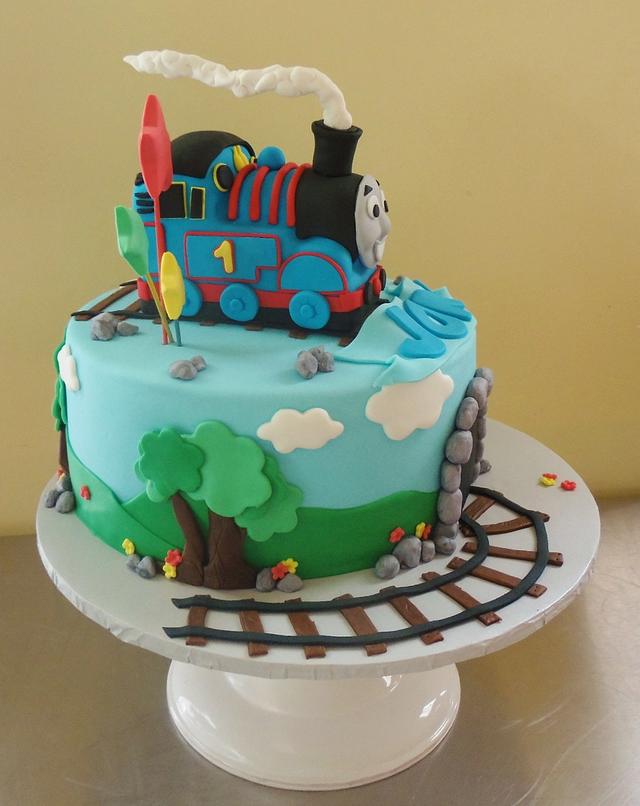 Thomas The Train Birthday Cake Cake By Cakesdecor