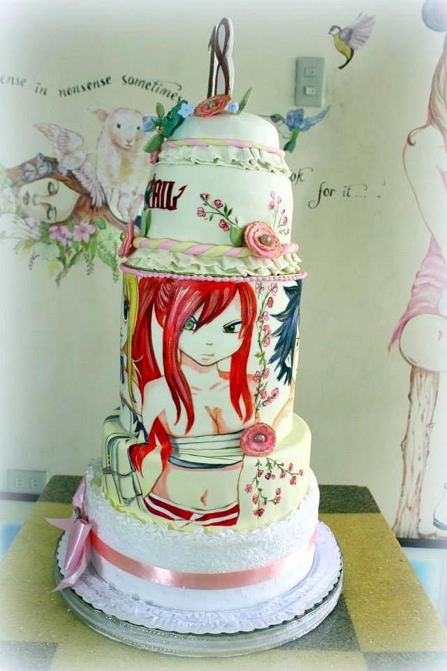 Fairy Tail- Manga Cake
