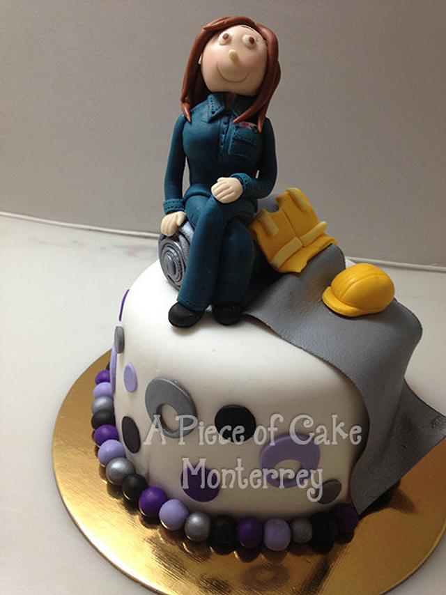 An Engineer Girl Decorated Cake by Cake Boutique CakesDecor