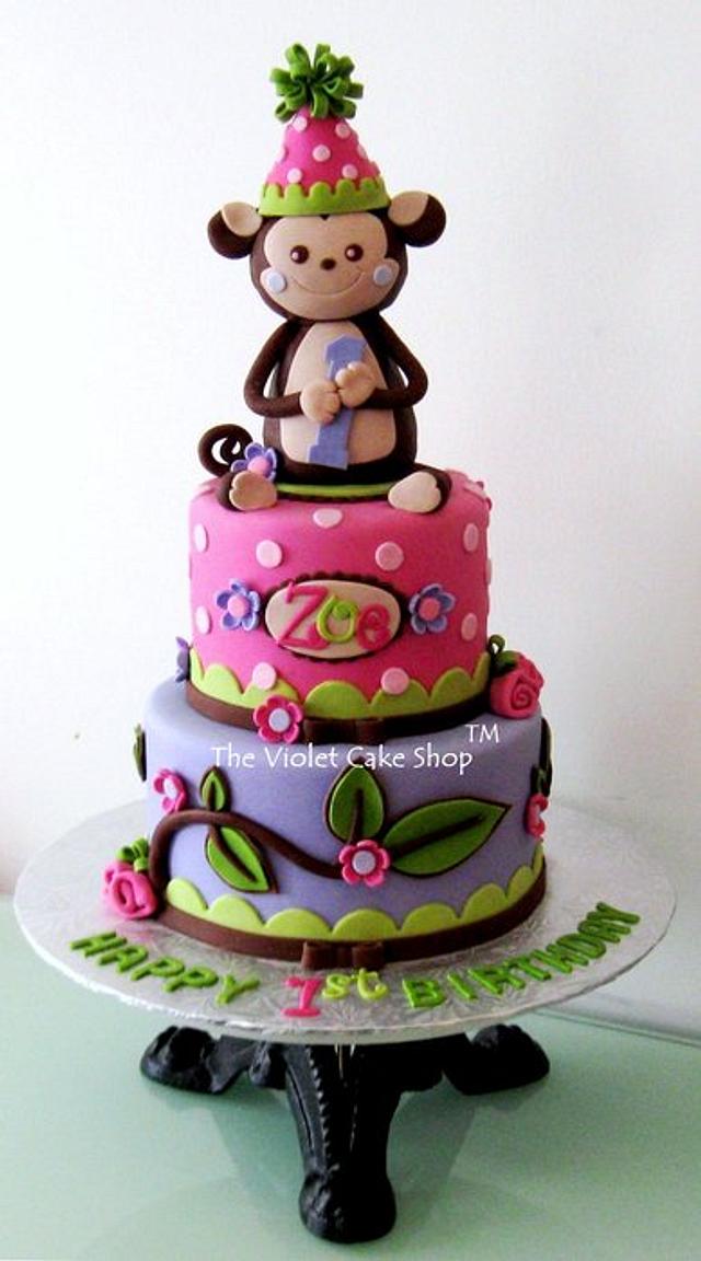 Fingeroo Monkey Cake Topper