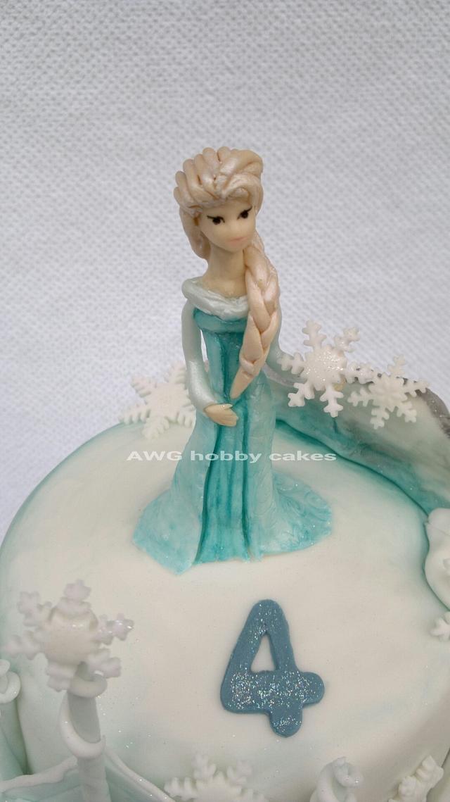 Frozen for Aurelia Cake by AWG Hobby Cakes CakesDecor