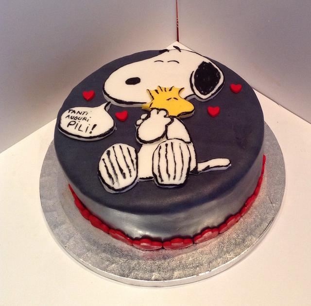 Snoopy and woodstock - Decorated Cake by Micol Perugia - CakesDecor