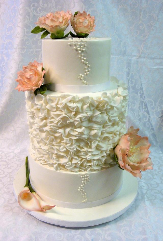 June Wedding Cake - Decorated Cake by Gil - CakesDecor