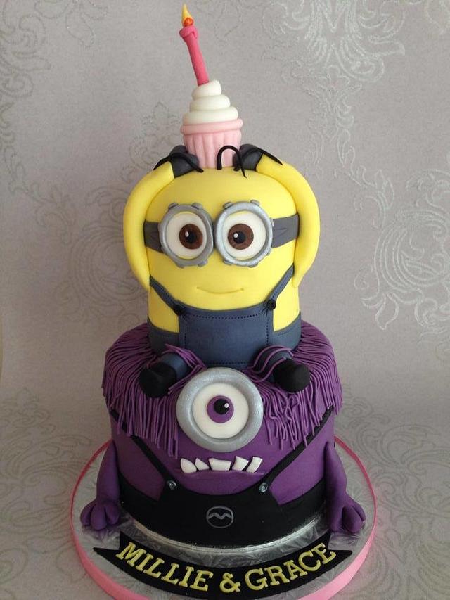 Despicable me - Decorated Cake by CakeyBakey Boutique - CakesDecor