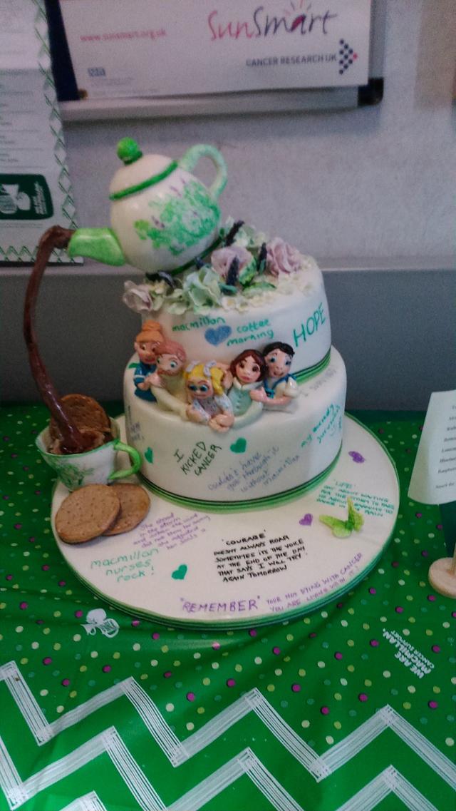 Macmillan Coffee Morning Bake Off - Decorated Cake by - CakesDecor