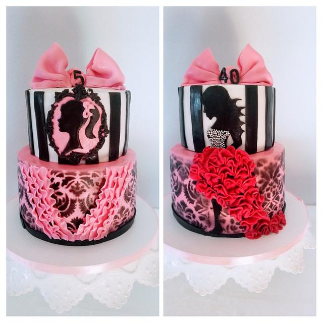 cake decorating barbie