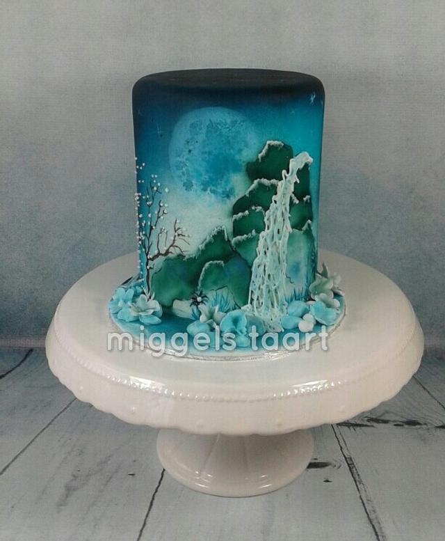 Song of the Sea Waterfall David Rawle Edible Cake Topper Image ABPID07 – A  Birthday Place