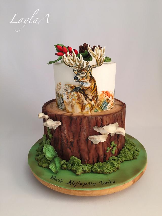 Wildlife & Nature Inspired Wedding Cakes - Cake Geek Magazine