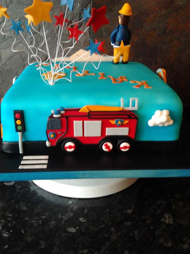 Fireman Sam - Cake by Caked - CakesDecor