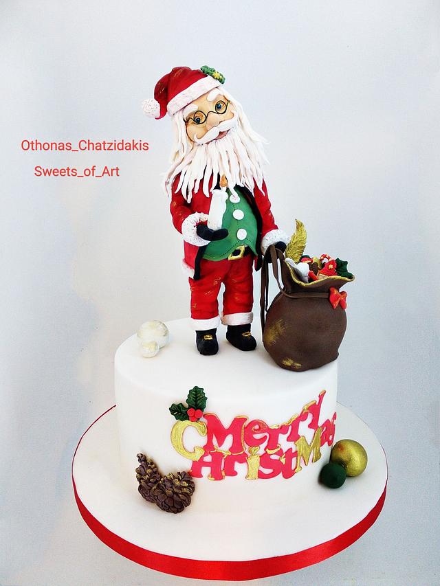 Santa Claus Cake - Cake by Othonas Chatzidakis - CakesDecor