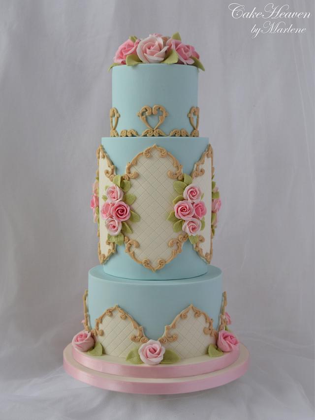 Baroque Cake - Cake by CakeHeaven by Marlene - CakesDecor