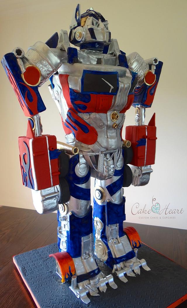 Optimus Prime - Cake by Cake Heart - CakesDecor